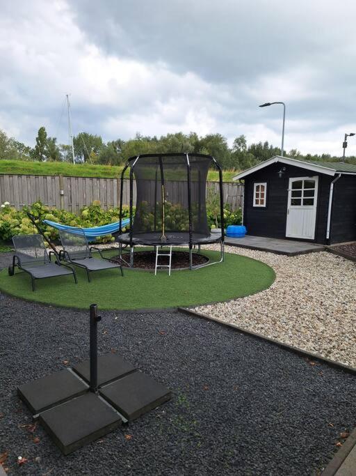 Family Wellness Lodge 4 Personen Zuid-Holland! Ooltgensplaat Exterior photo